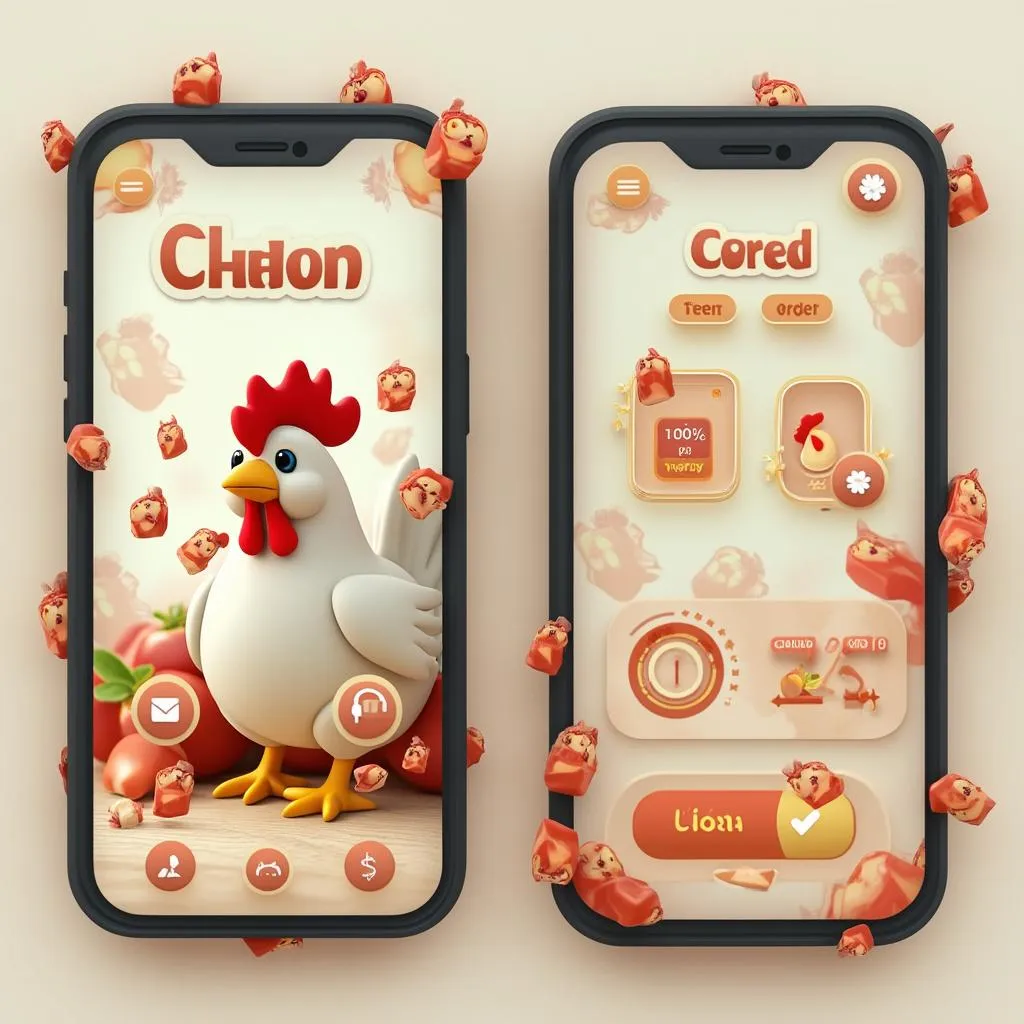 Intuitivni vmesnik Chicken Road